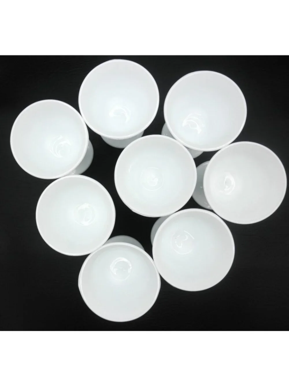 Harvest Milk Glass by Colony Pattern COLHAR 8 oz. Water Goblets Set of 8